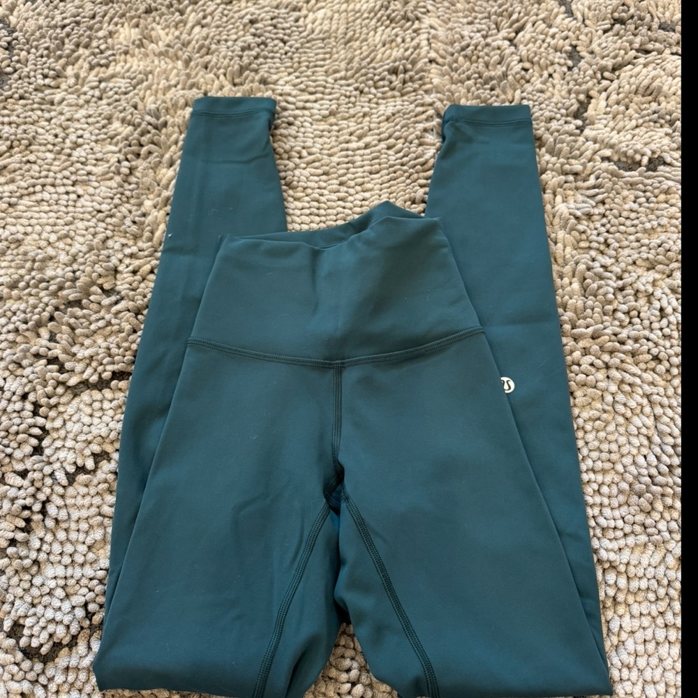Womens Lululemon Green leggings